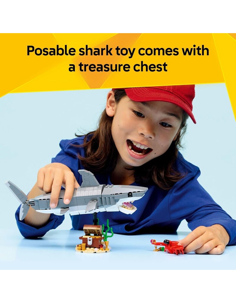LEGO LEGO 31381 CREATOR 3-IN-1 FIERCE SHARK WITH A TREASURE CHEST
