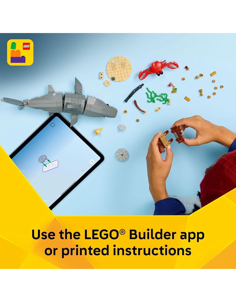 LEGO LEGO 31381 CREATOR 3-IN-1 FIERCE SHARK WITH A TREASURE CHEST