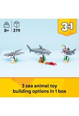 LEGO LEGO 31381 CREATOR 3-IN-1 FIERCE SHARK WITH A TREASURE CHEST