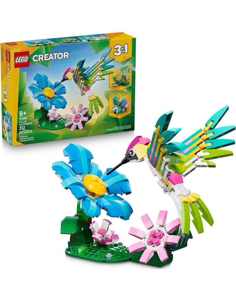 LEGO LEGO 31384 CREATOR 3-IN-1 COLORFUL HUMMINGBIRD