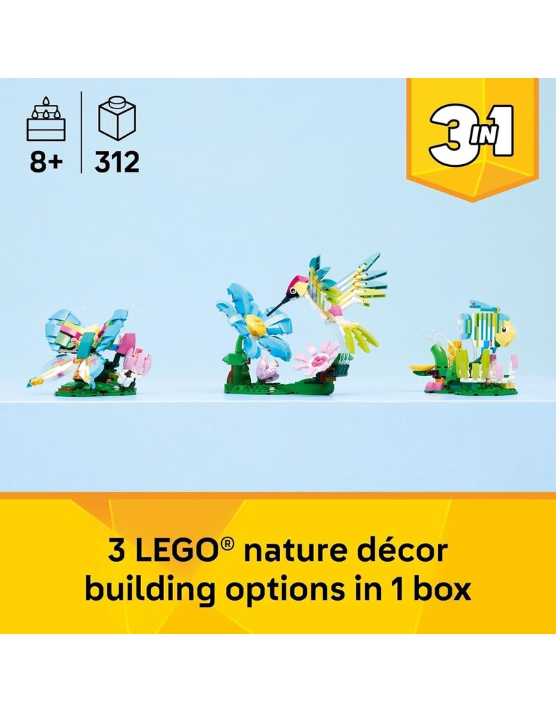 LEGO LEGO 31384 CREATOR 3-IN-1 COLORFUL HUMMINGBIRD