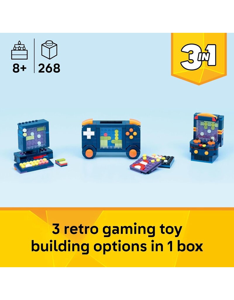 LEGO LEGO 31380 CREATOR 3-IN-1 RETRO GAMING CONSOLE