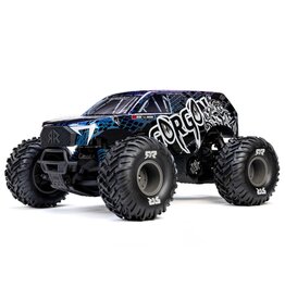 ARRMA ARA3530T1 1/10 GORGON 223S 2WD RTR BRUSHLESS MONSTER TRUCK: BLUE/BLACK