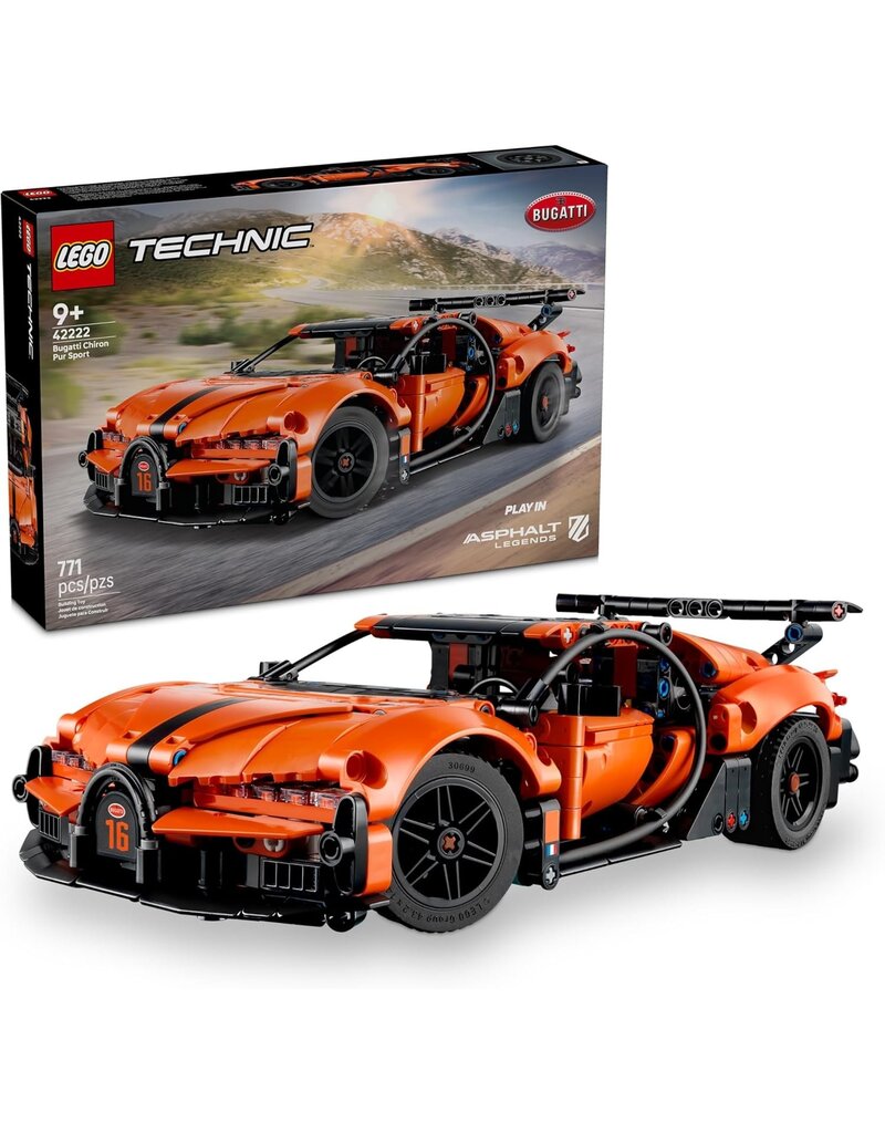 LEGO LEGO 42222 TECHNIC BUGATTI CHIRON PUR SPORT