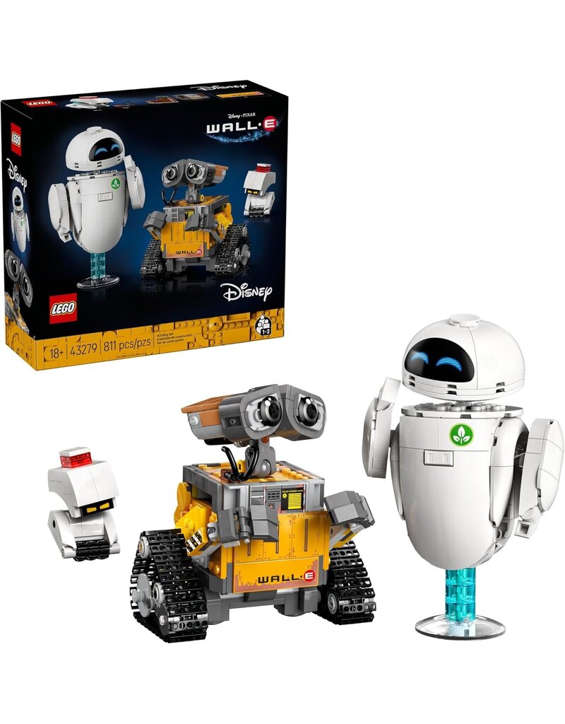 LEGO LEGO 43279 DISNEY PIXAR WALL-E AND EVE