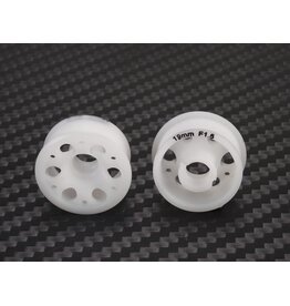 PN RACING KEN PNMR2086F15 MINI-Z 2WD MACHINE CUT 6 SPOKE DELRIN 8.5X19MM FLANGED WHEL F 1.5