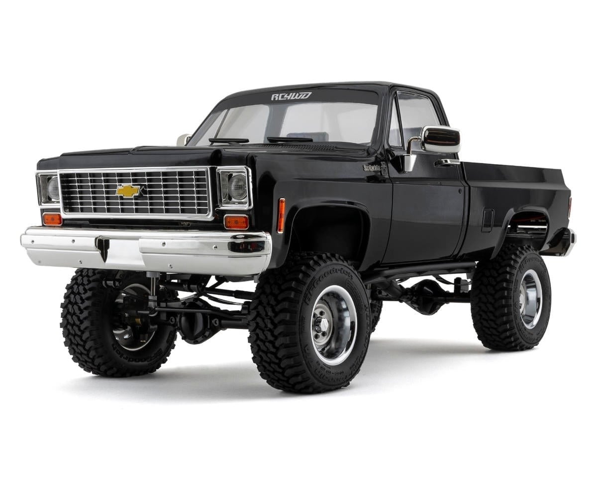 RC4ZRTR0067 TRAIL FINDER 2 "LWB" RTR SCALE TRUCK W/CHEVROLET K10 SCOTTSDALE HARD BODY (BLACK)