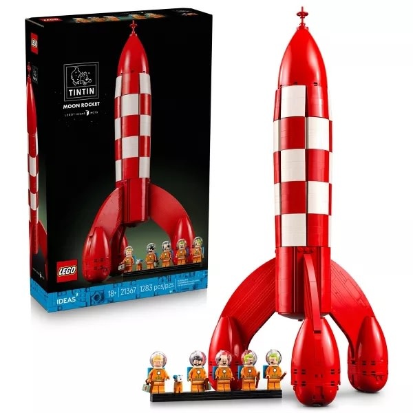 LEGO IDEAS 21367 TINTIN MOON ROCKET