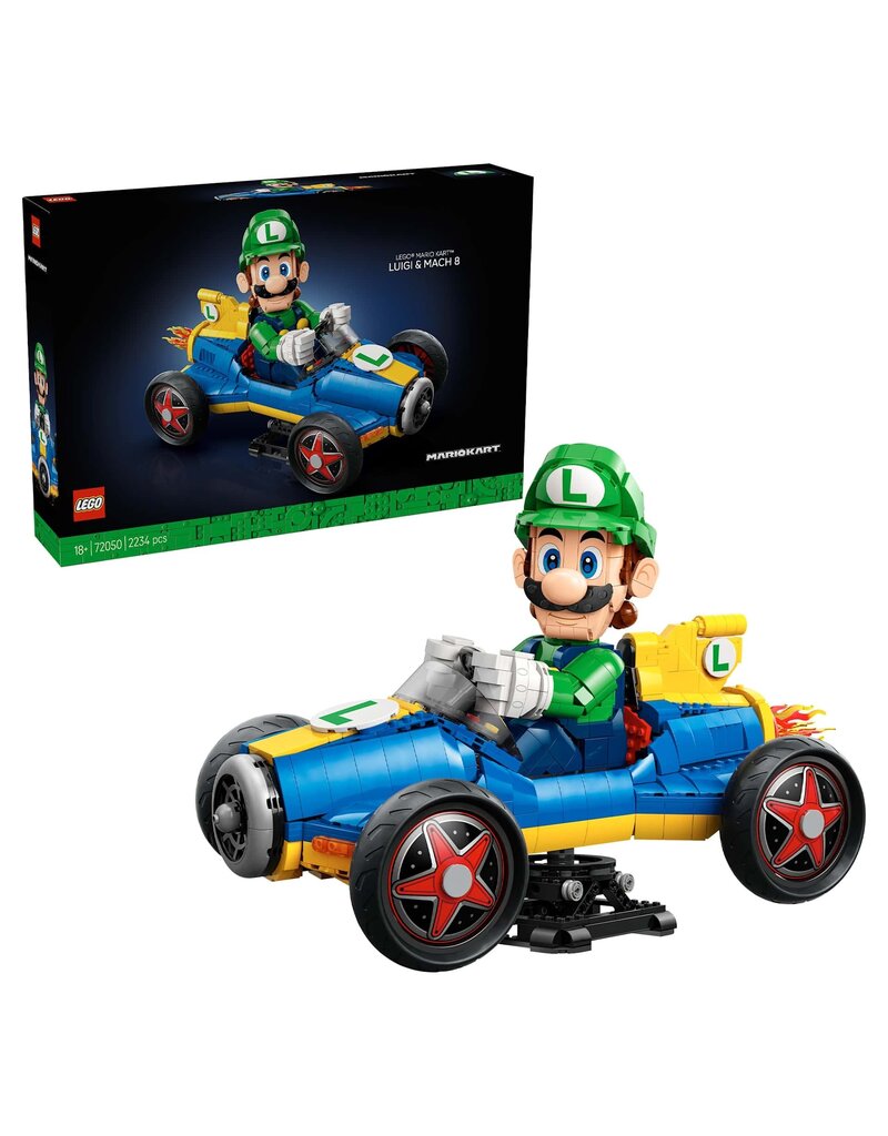 LEGO LEGO 72050 MARIO KART LUIGI & MACH 8