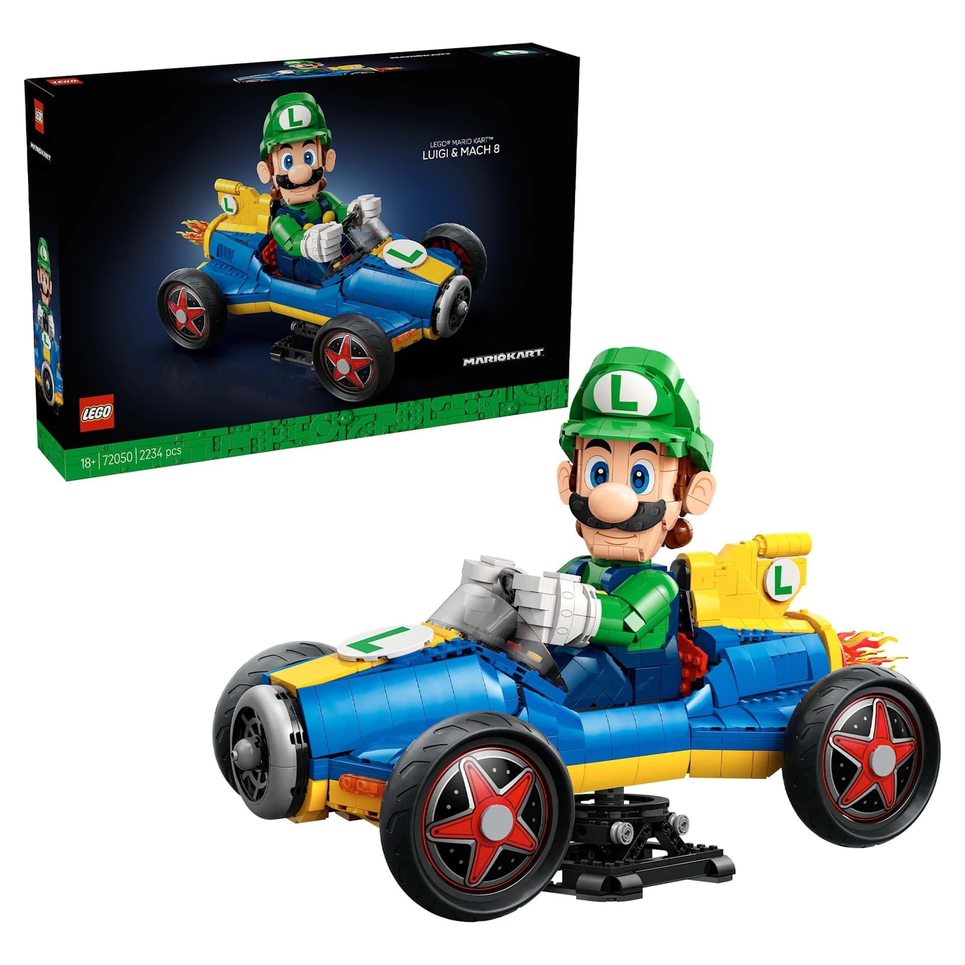 MARIO KART - LUIGI & MACH 8