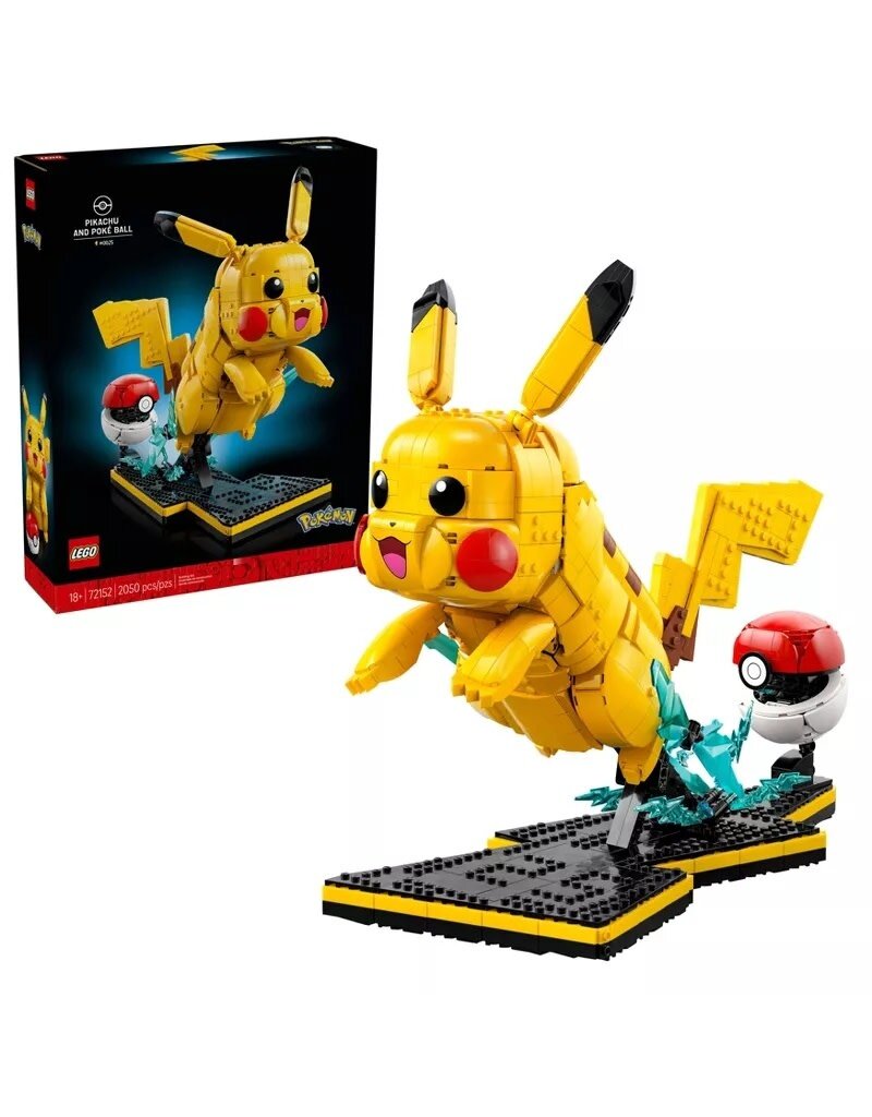 LEGO LEGO 72152 POKEMON PIKACHU AND POKE BALL