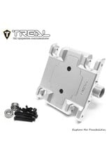 TREAL TRLX002V2Q1T5 LOSI LMT ALUMINUM GEARBOX HOUSING SET W/COVERS: SILVER