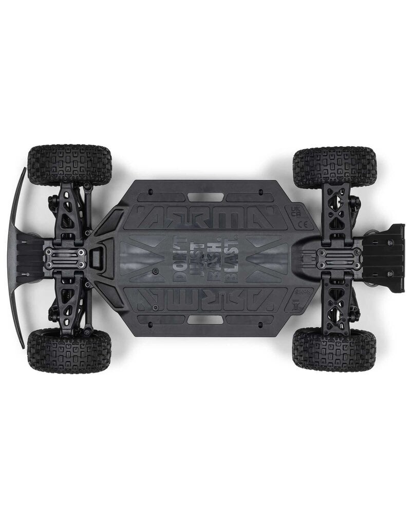 ARRMA ARA2104KT1 1/16 MOJAVE GROM 4X4 RTA KIT BRUSHED DESERT TRUCK (BATTERY & CHARGER INCLUDED), CLEAR/BLACK
