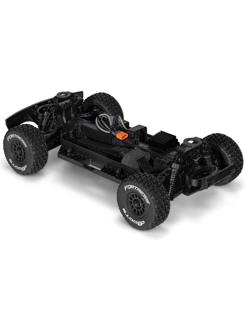 ARRMA ARA2104KT1 1/16 MOJAVE GROM 4X4 RTA KIT BRUSHED DESERT TRUCK (BATTERY & CHARGER INCLUDED), CLEAR/BLACK