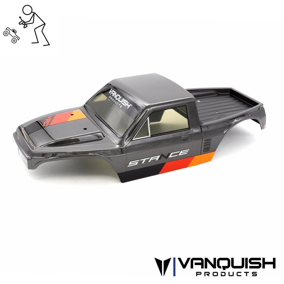 VPS10415 VRD STANCE PRE-PAINTED BODY (GRAPHITE)