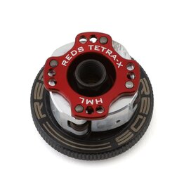 REDS RACING REDMUQU0082 "TETRA-X" EASYFIT STEEL OFF-ROAD ADJUSTABLE 4-SHOE CLUTCH SYSTEM (32MM)