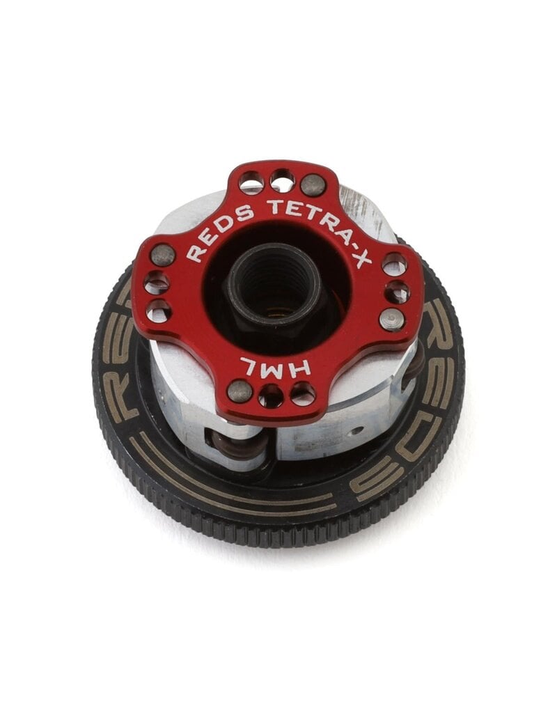 REDS RACING REDMUQU0082 "TETRA-X" EASYFIT STEEL OFF-ROAD ADJUSTABLE 4-SHOE CLUTCH SYSTEM (32MM)
