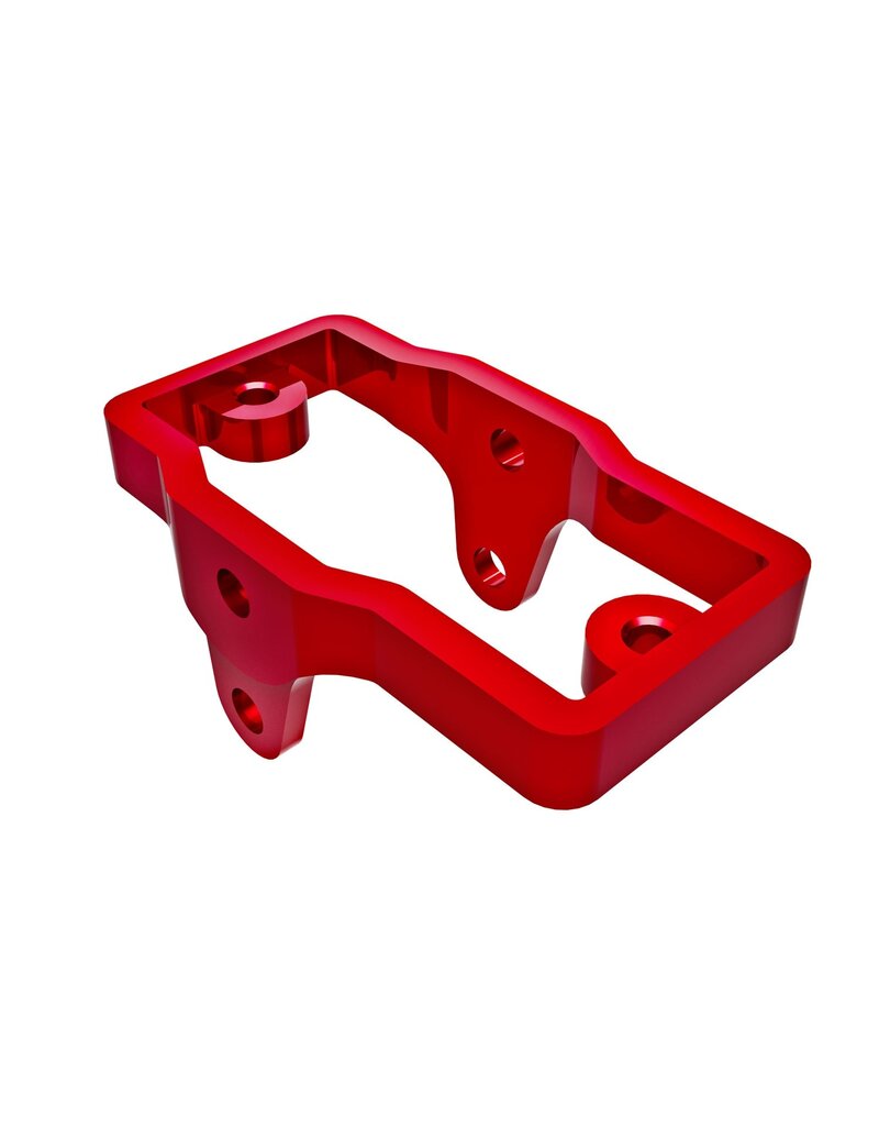 TRAXXAS TRA9739-RED ALUMINUM STEERING SERVO MOUNT: RED