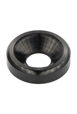 MT51826-BLK ANODIZED ALUMINUM COUNTERSUNK M3 WASHERS: BLACK (60)