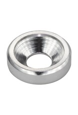 MT51826-SLR ANODIZED ALUMINUM COUNTERSUNK M3 WASHERS: SILVER (60)