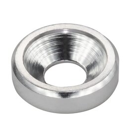 MT51826-SLR ANODIZED ALUMINUM COUNTERSUNK M3 WASHERS: SILVER (60)