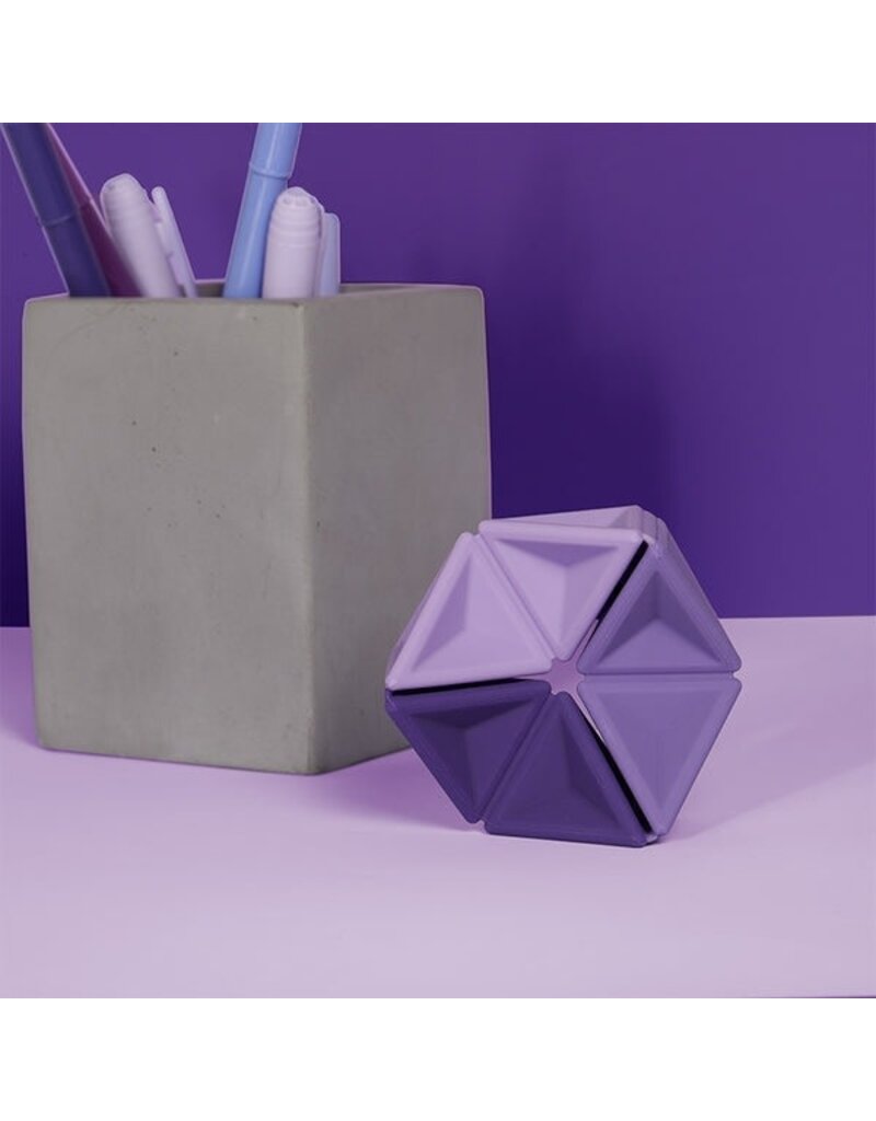 SPEKS SPEKS PIVOT SILICONE FLEXAGON: VIOLET