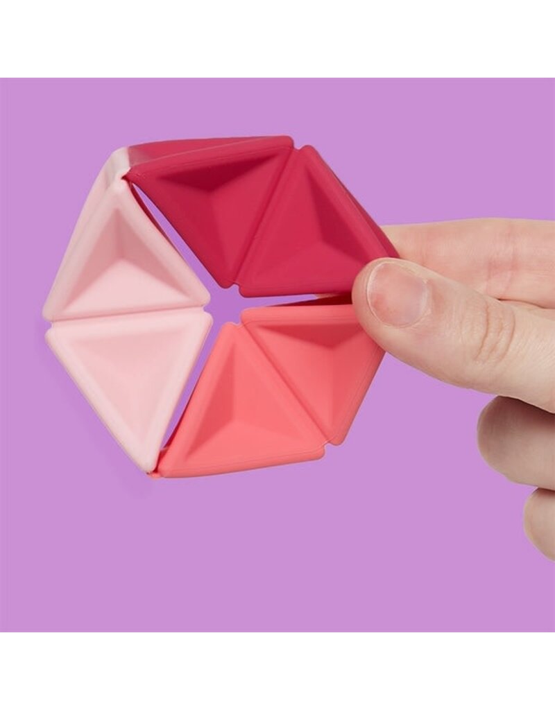 SPEKS SPEKS PIVOT SILICONE FLEXAGON: MAGENTA