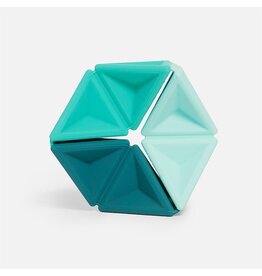 SPEKS SPEKS PIVOT SILICONE FLEXAGON: TEAL