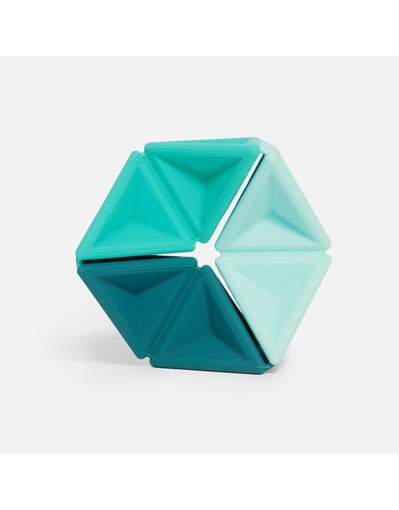 SPEKS SPEKS PIVOT SILICONE FLEXAGON: TEAL