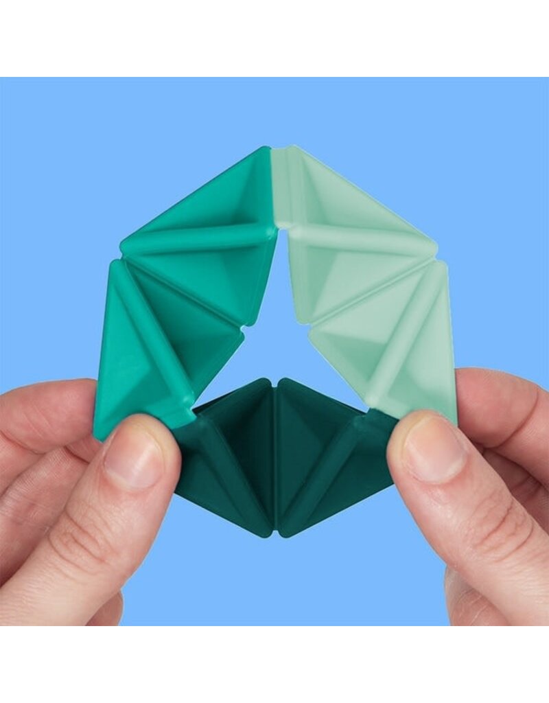 SPEKS SPEKS PIVOT SILICONE FLEXAGON: TEAL