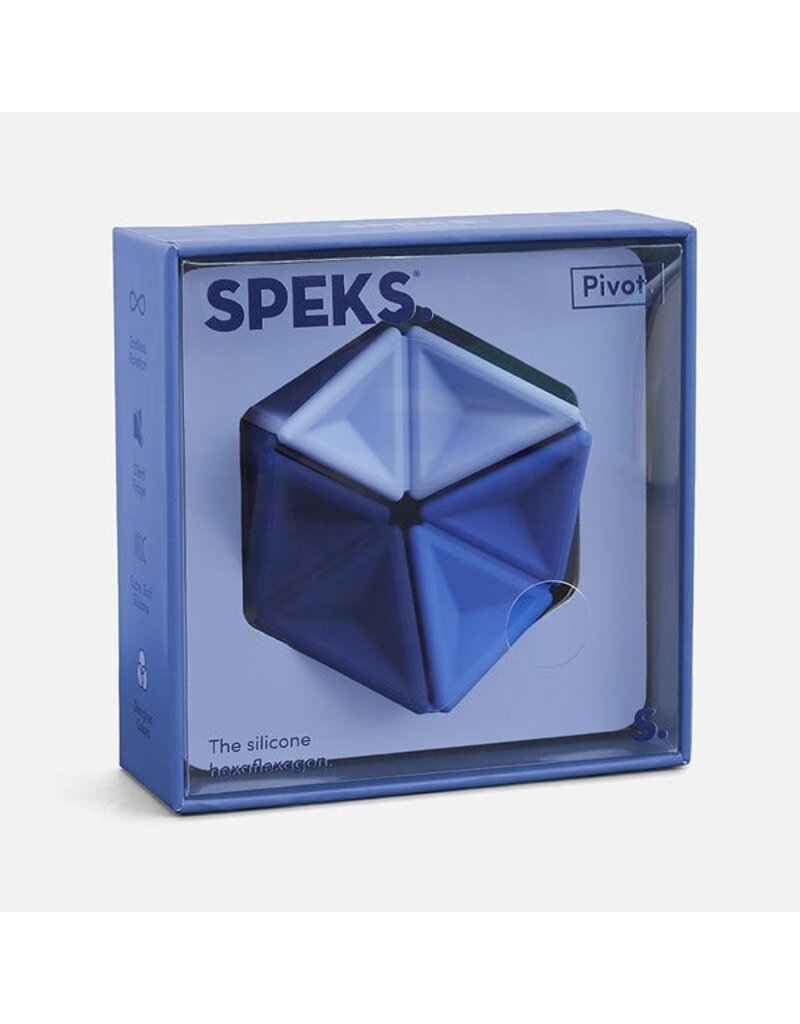 SPEKS SPEKS PIVOT SILICONE FLEXAGON: NAVY