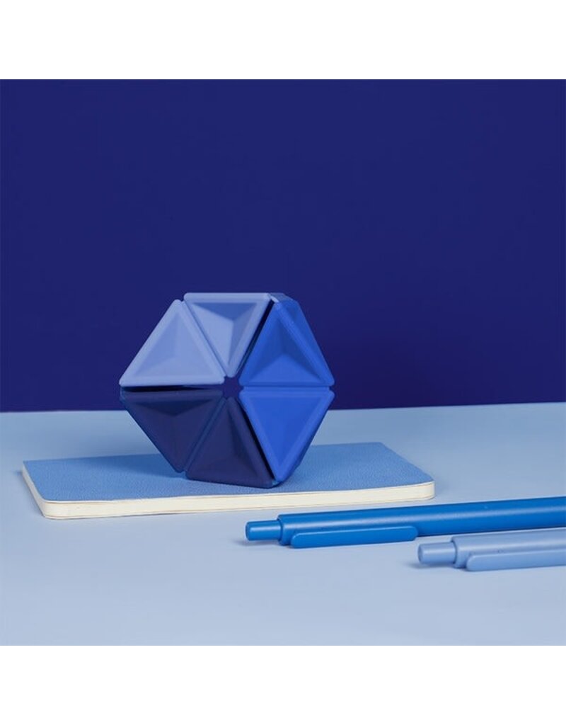 SPEKS SPEKS PIVOT SILICONE FLEXAGON: NAVY