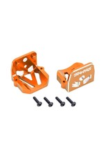 TRAXXAS TRA7760-ORNG ALUMINUM MOTOR MOUNTS (F&R): ORANGE