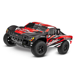 TRAXXAS TRA58234-8-REDX 1/10 SLASH 2WD XL-5 WITH BATTERY & CHARGER