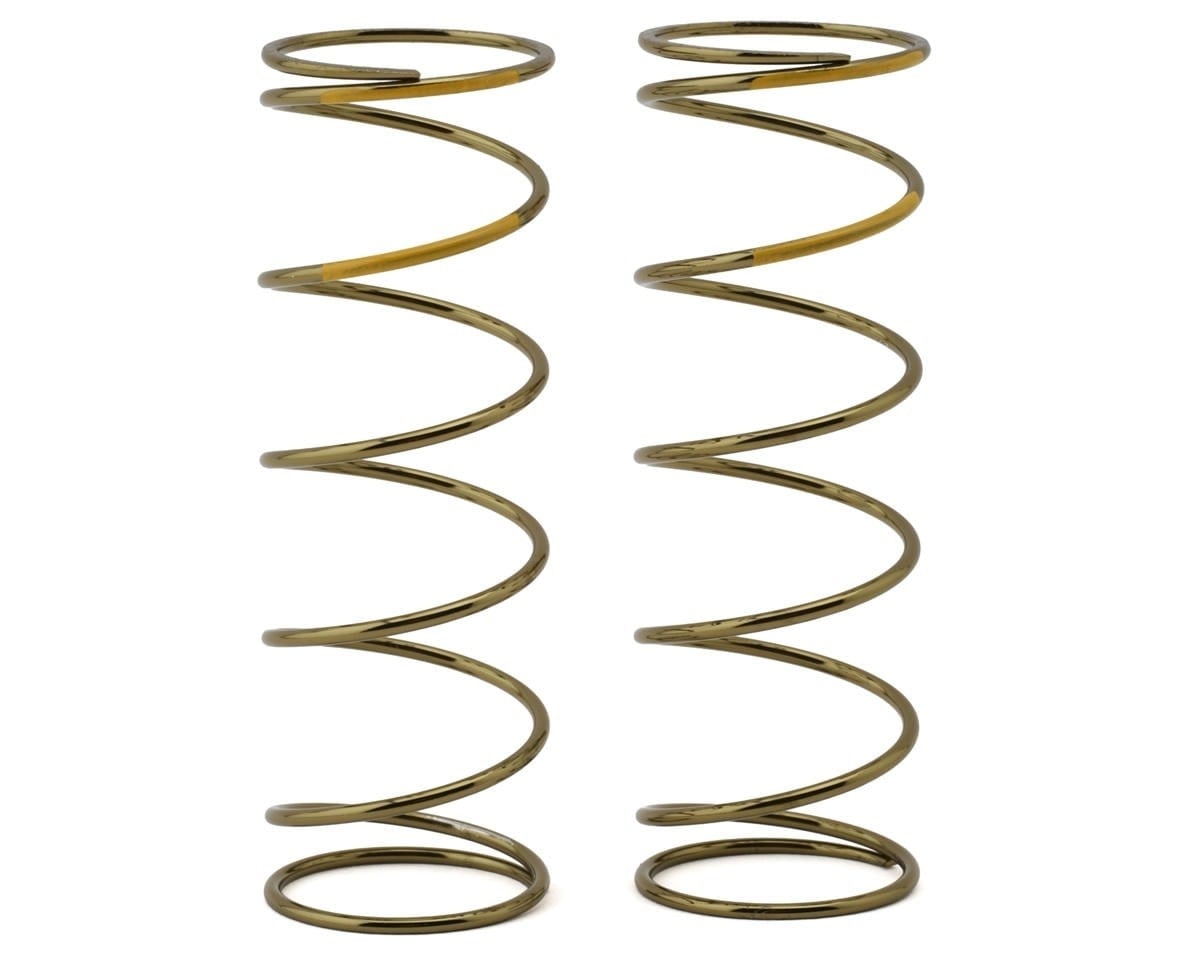 TKR36032E 68MM SHOCK SPRINGS (2) (YELLOW/6.75T)