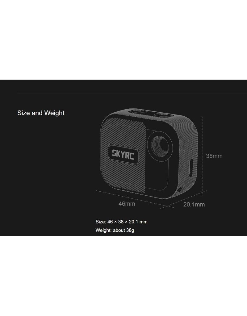SKYRC SK-500047-01 HEATVISION ITV500 INFRARED THERMAL IMAGER FOR RC
