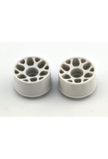 MARKA RACING PRODUCTS MRK MZR-205R0 V1 MINI-Z 2WD CNC DELRIN REAR WHEEL 11X20MM +0 OFFSET (LIGHT GREY)