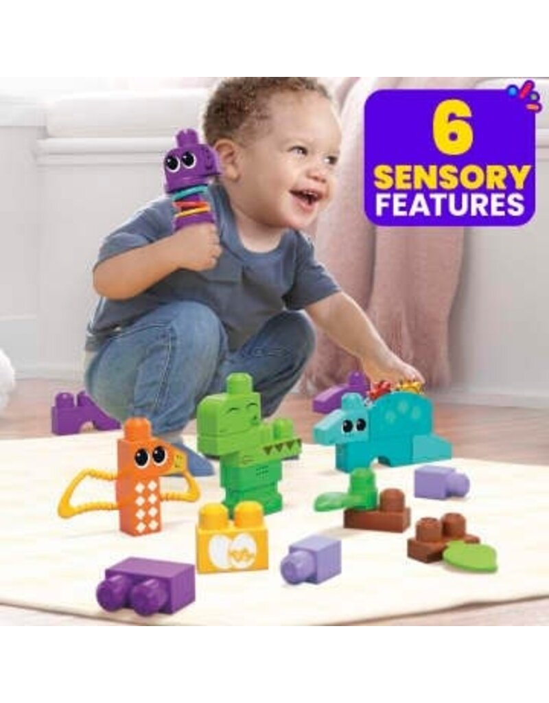 MEGA BLOKS FP HKN43 MEGA BLOKS SQUEK 'N CHOMP DINOS