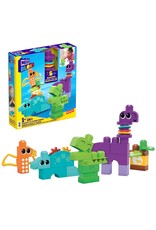 MEGA BLOKS FP HKN43 MEGA BLOKS SQUEK 'N CHOMP DINOS
