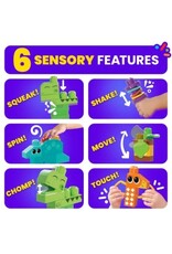 MEGA BLOKS FP HKN43 MEGA BLOKS SQUEK 'N CHOMP DINOS