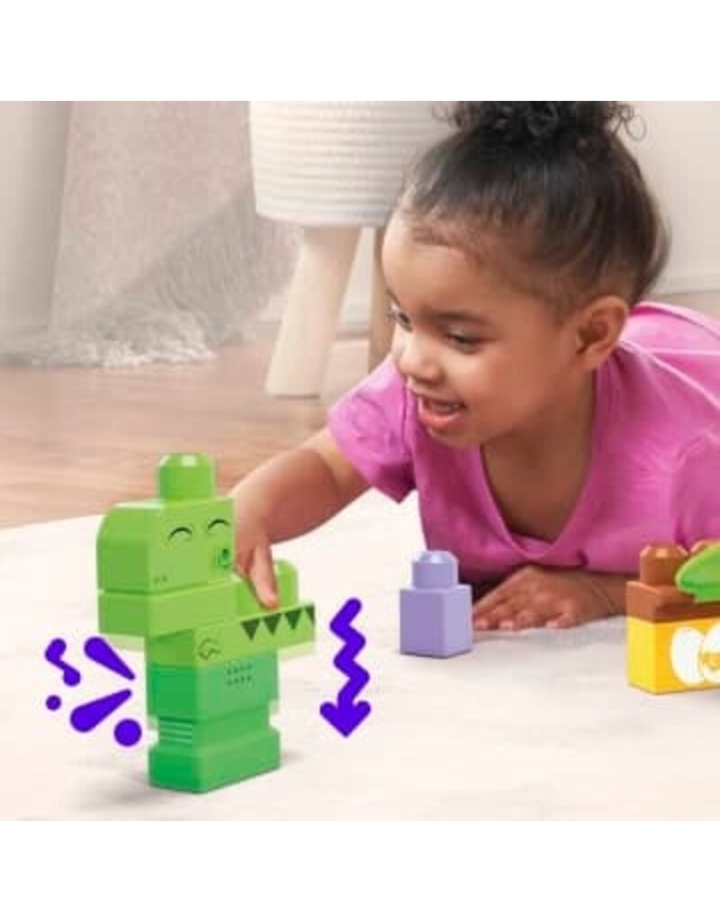 MEGA BLOKS FP HKN43 MEGA BLOKS SQUEK 'N CHOMP DINOS