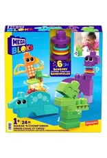 MEGA BLOKS FP HKN43 MEGA BLOKS SQUEK 'N CHOMP DINOS