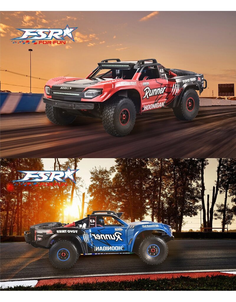 FSR RACING IMXFSR FS23906 1/7 SCALE MODEL TT DESERT TRUCK 8S RTR: BLUE