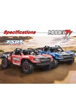 FSR RACING IMXFSR FS23906 1/7 SCALE MODEL TT DESERT TRUCK 8S RTR: BLUE