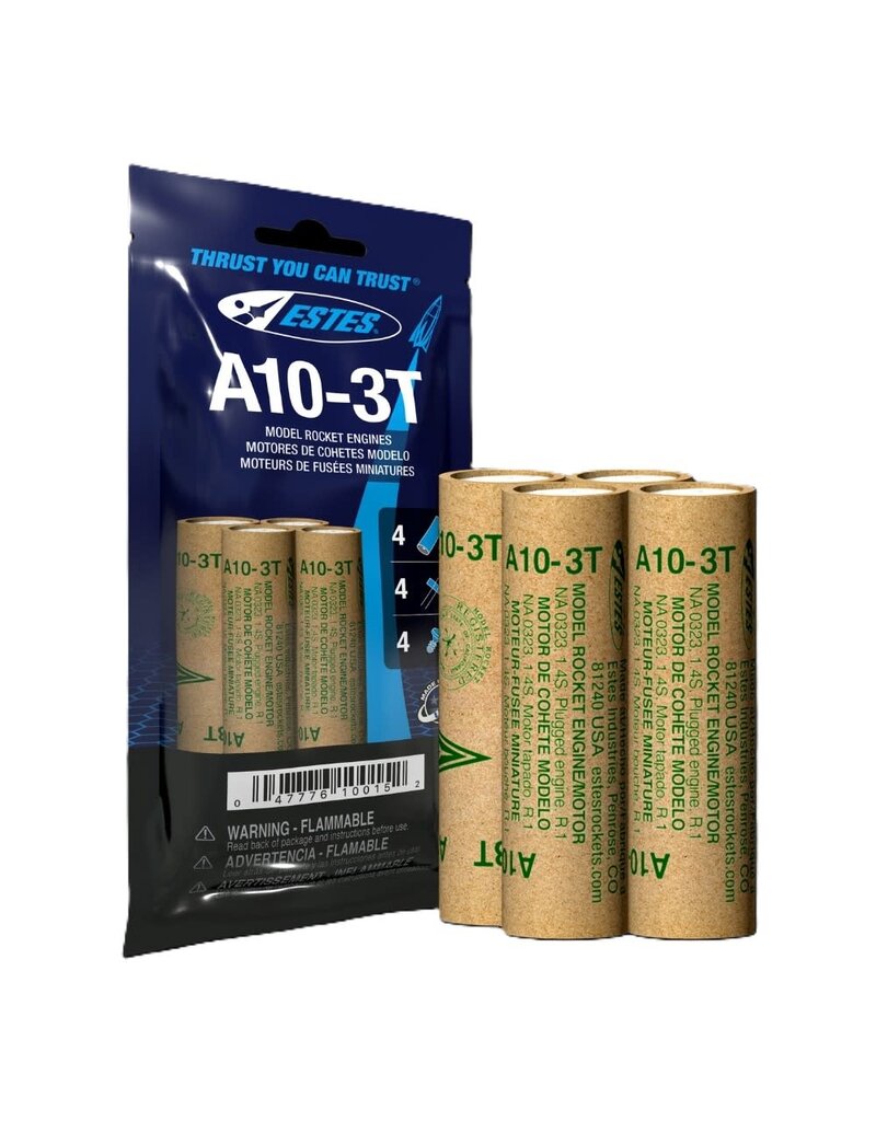 ESTES EST10015 A10-3T BAGGED ROCKET ENGINES (4)