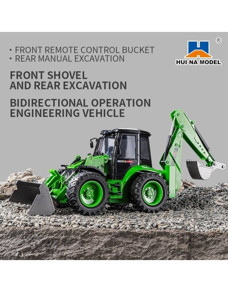 HUINA HUN11579 1/14 SCALE 2.4GHZ RC BACKHOE