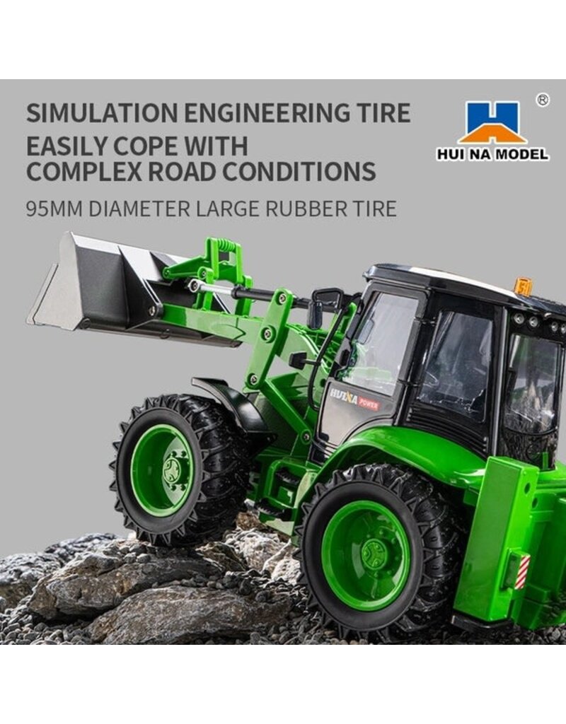 HUINA HUN11579 1/14 SCALE 2.4GHZ RC BACKHOE