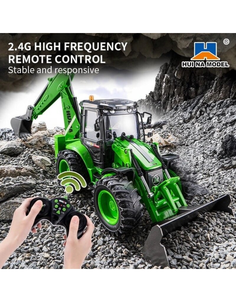 HUINA HUN11579 1/14 SCALE 2.4GHZ RC BACKHOE