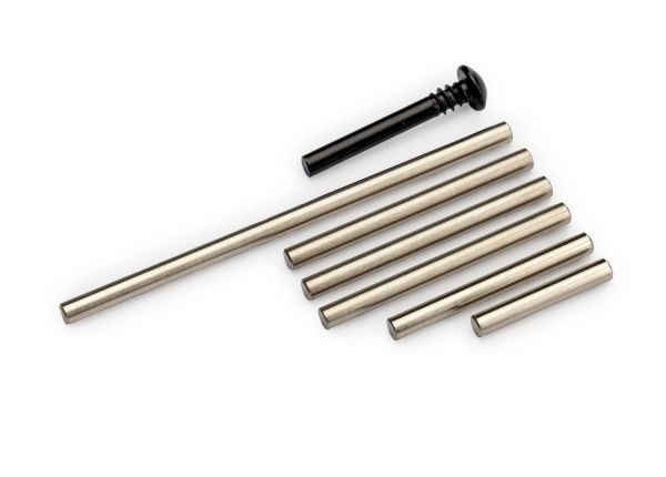 TRA10941 SUSP PIN SET REAR HARDND STEEL