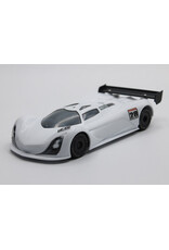 REFLEX RACING RAW-001-WT MF-1 ABS PLASTIC BODY SET: WHITE